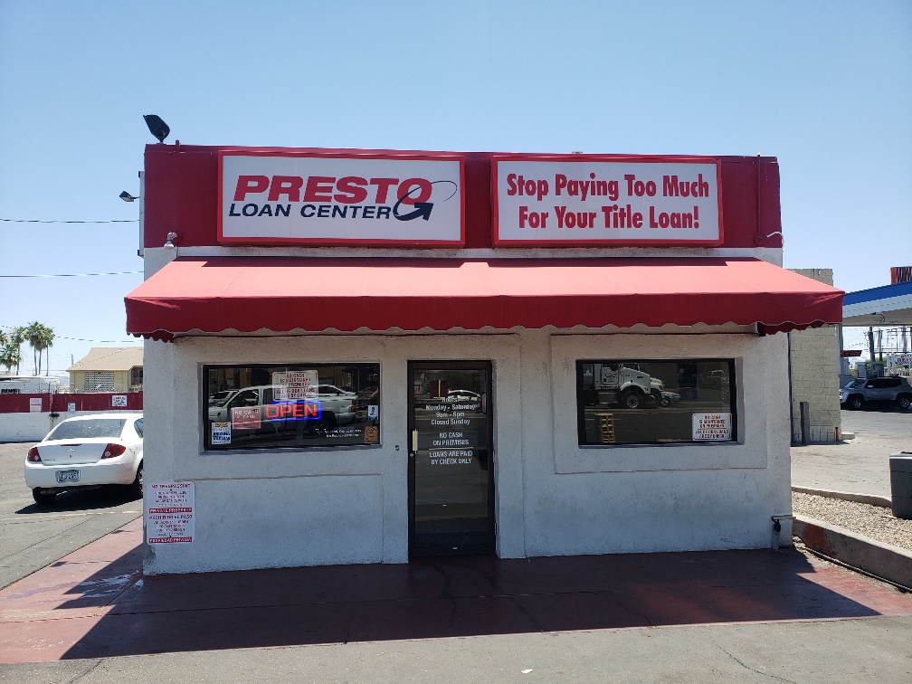 Cheap Title Loans in Phoenix AZ, Save Money | Presto Auto Title ...